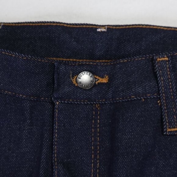Rustler Advantage Jeans Mens 38x29 (Fits 37x29) Blue Regular Fit Boot - Picture 3 of 10